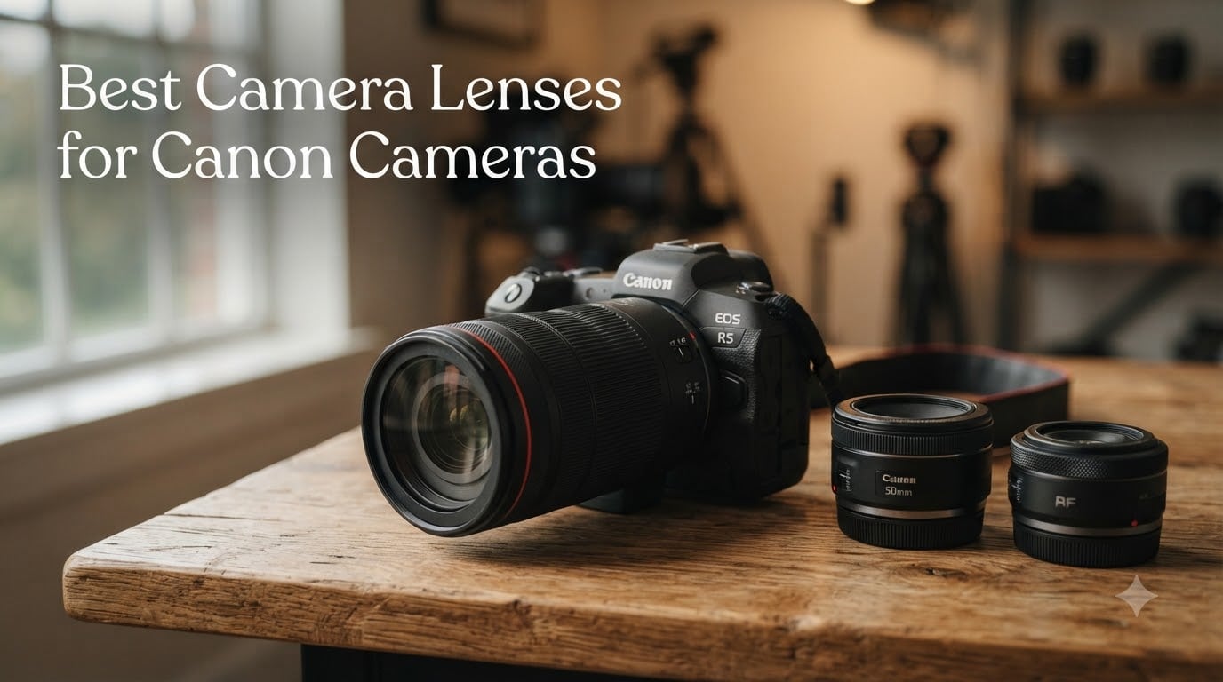 Best Camera Lenses for Canon Cameras