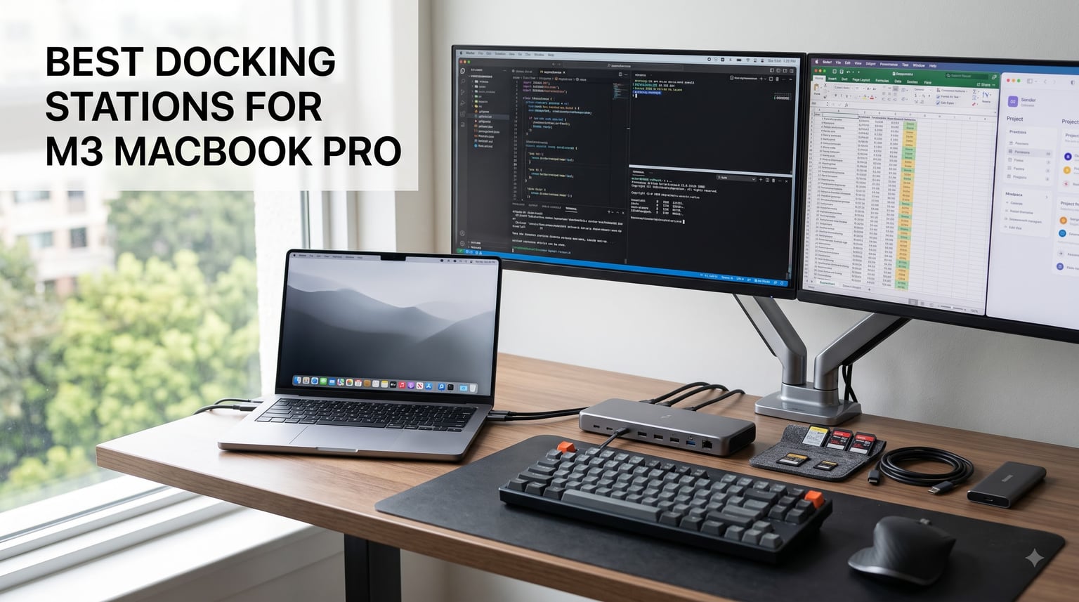 best docking stations for m3 macbook pro