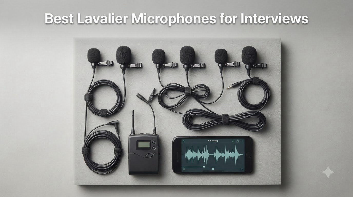 Best Lavalier Microphones for Interviews