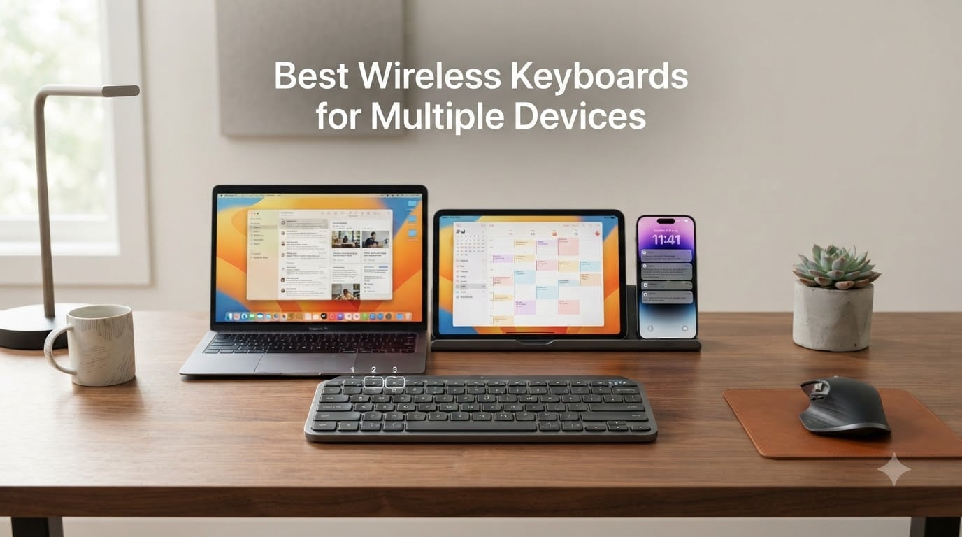 Best Wireless Keyboards for Multiple Devices
