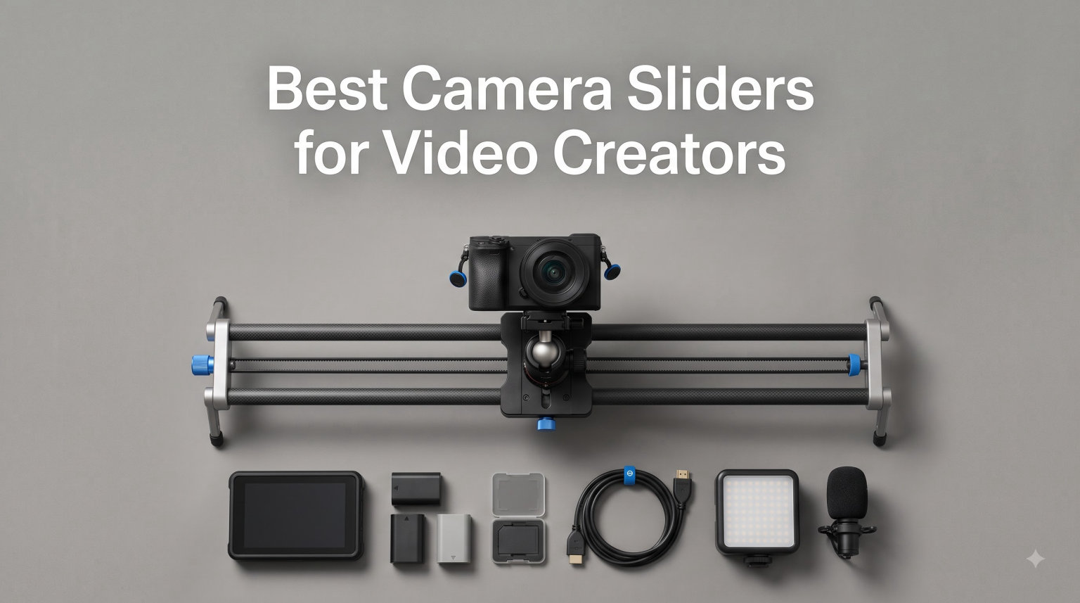 Best Camera Sliders for Video Creators