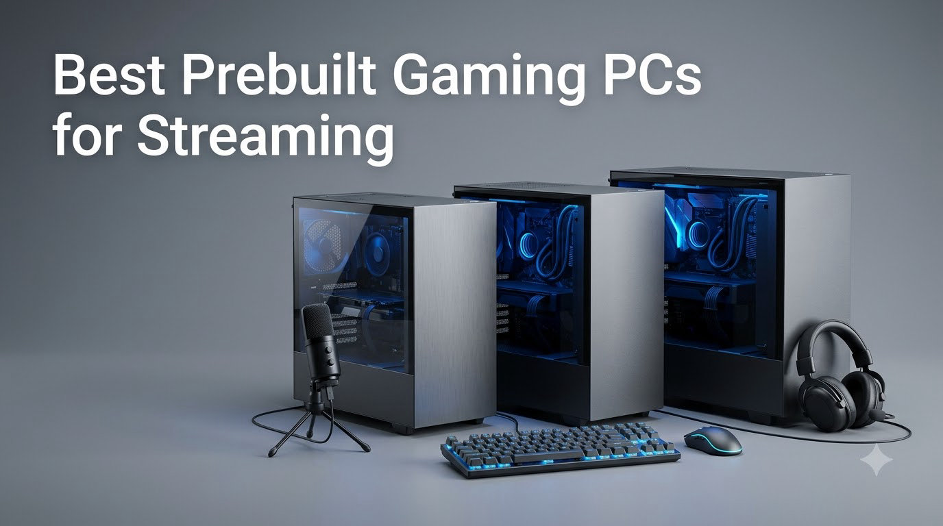 Best Prebuilt Gaming PCs for Streaming