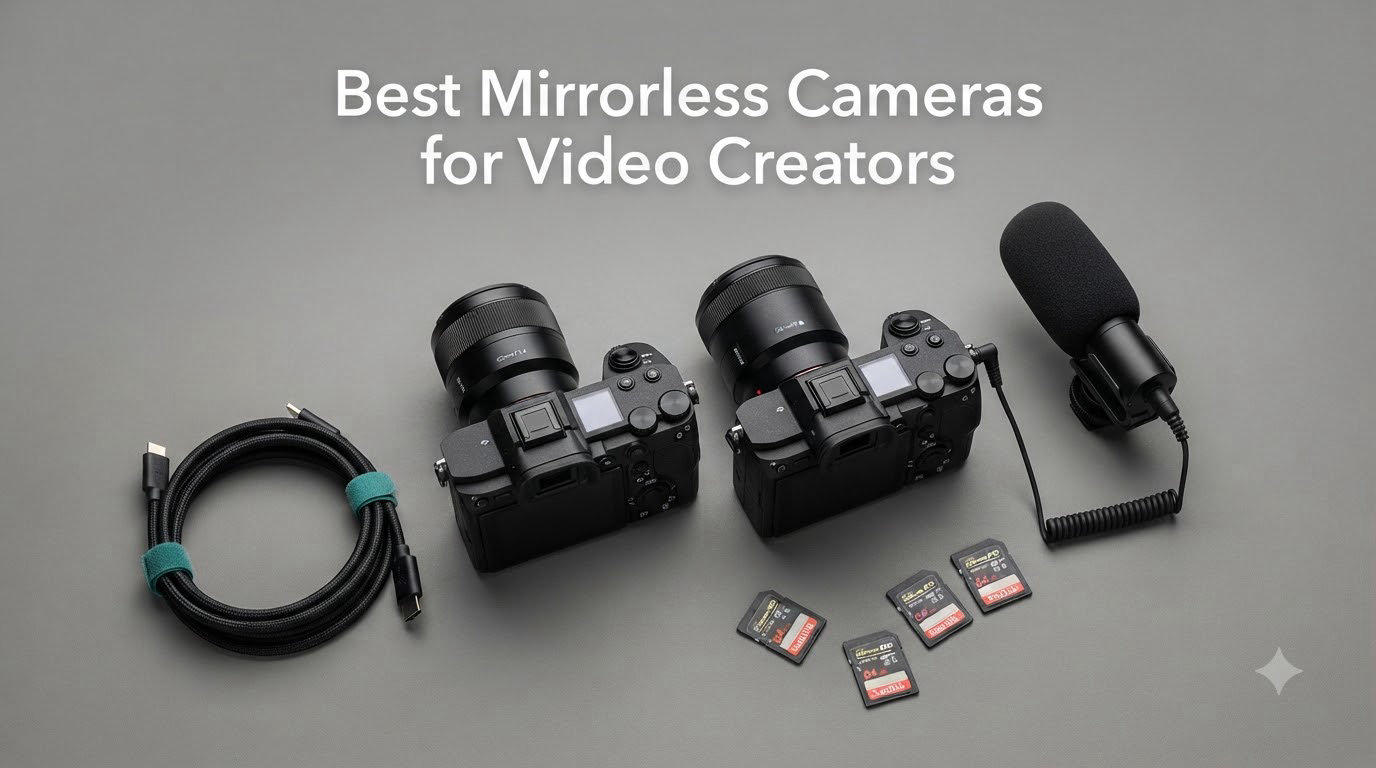 Best Mirrorless Cameras for Video Creators