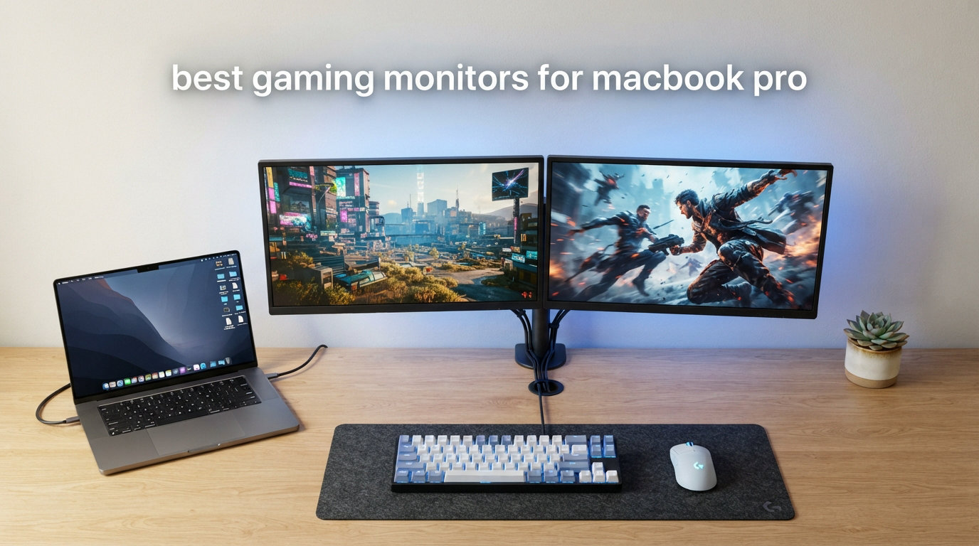 best gaming monitors for macbook pro