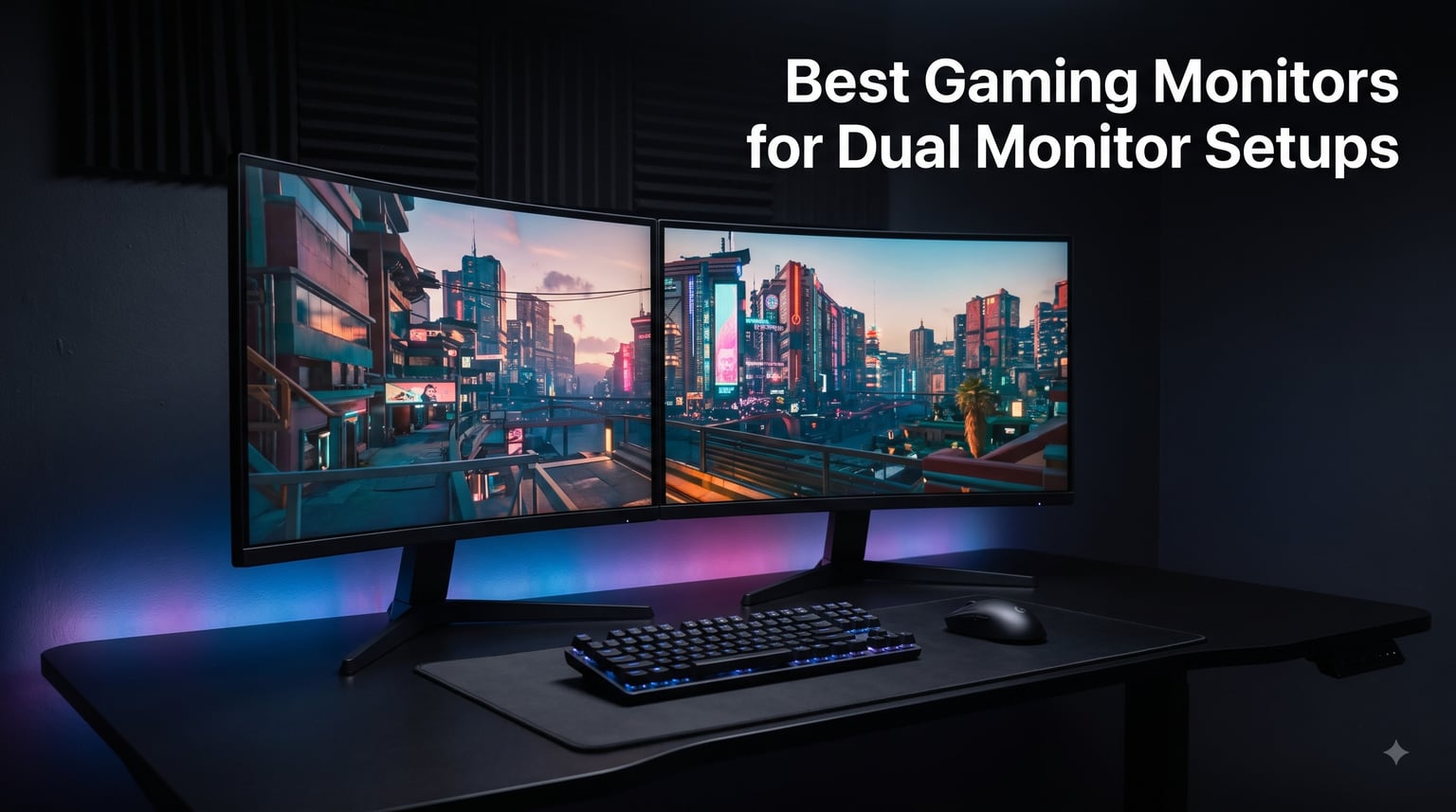 Best Gaming Monitors for Dual Monitor Setups