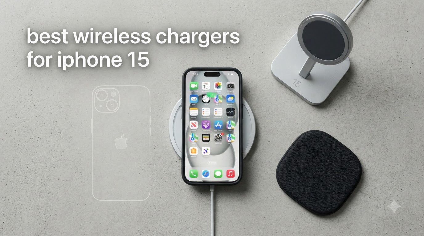 best wireless chargers for iphone 15