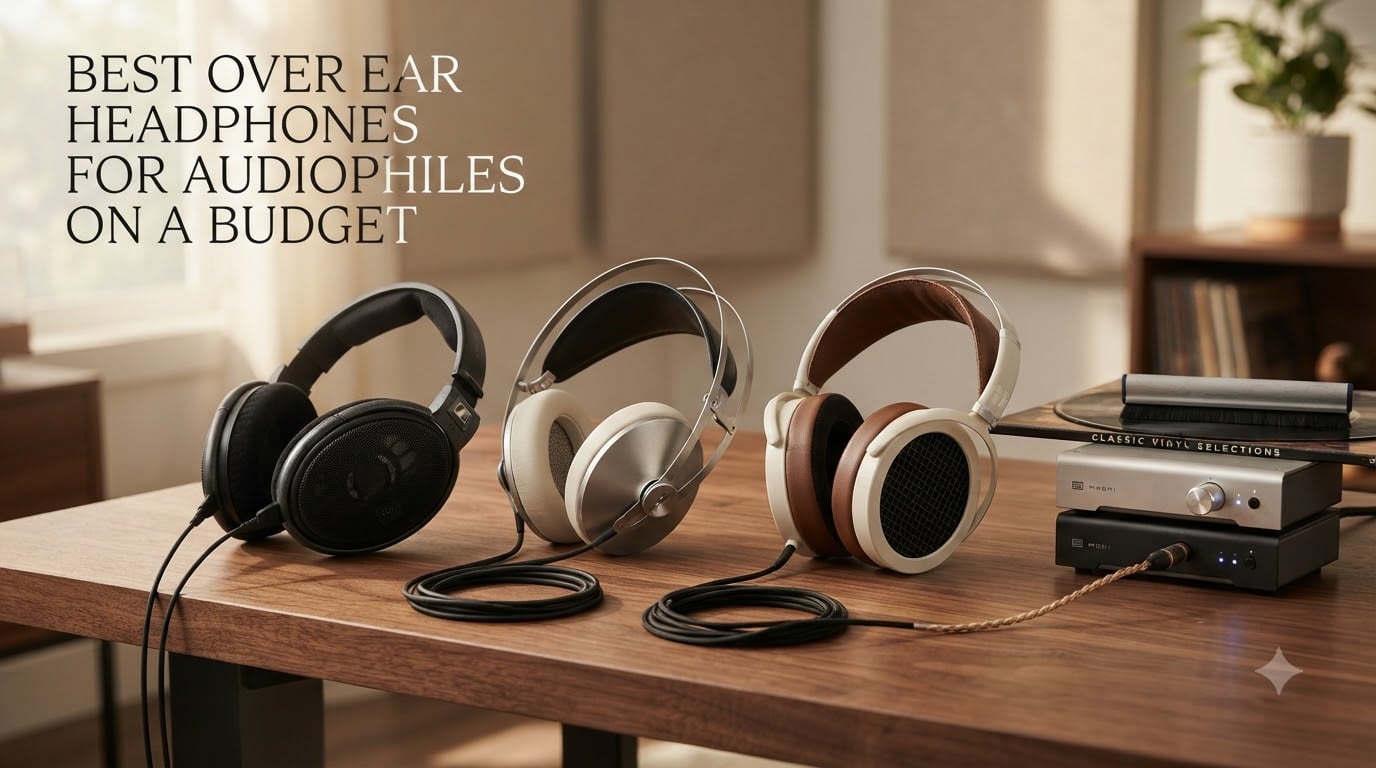 Best Over Ear Headphones for Audiophiles On A Budget