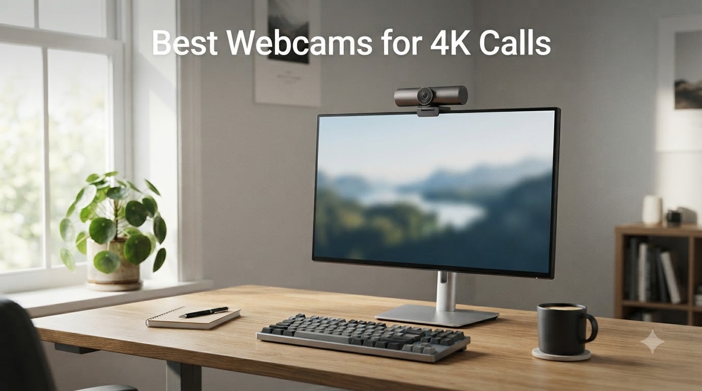 Best Webcams for 4K Calls