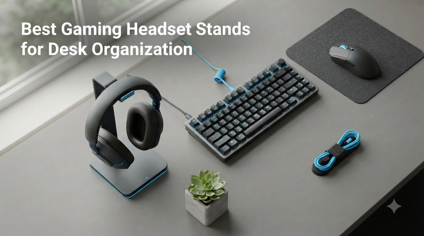 Best Gaming Headset Stands for Desk Organization