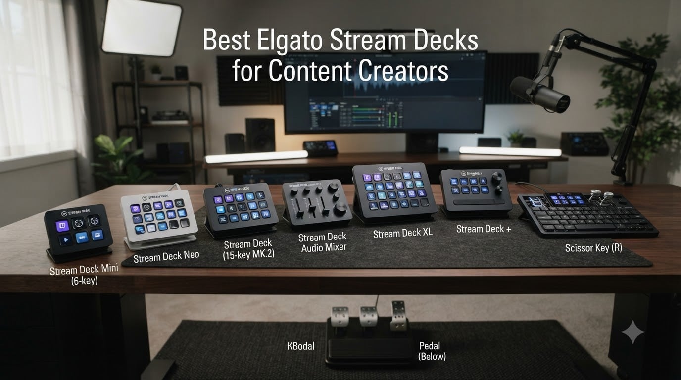 Best Elgato Stream Decks for Content Creators