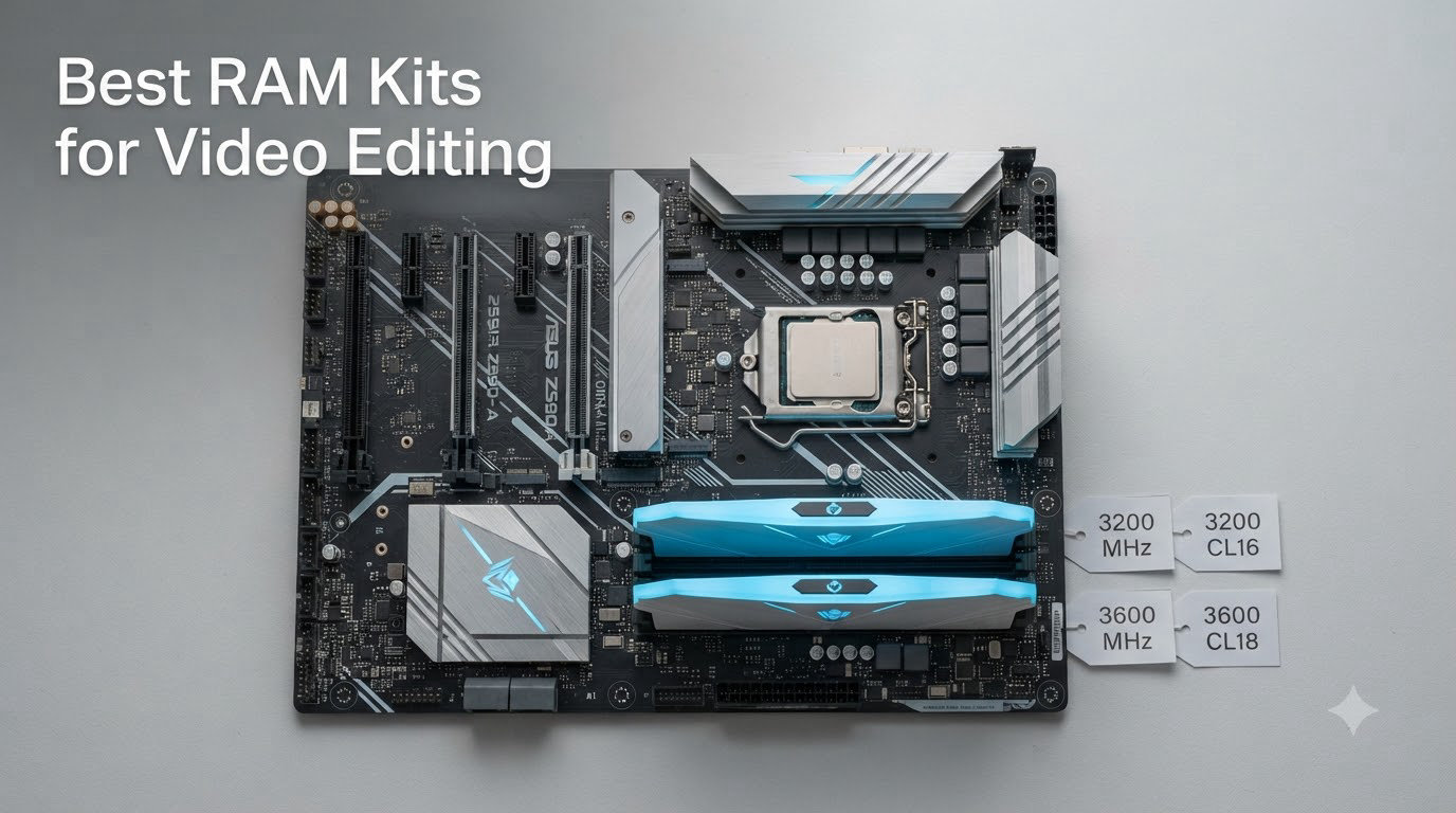 Best RAM Kits for Video Editing