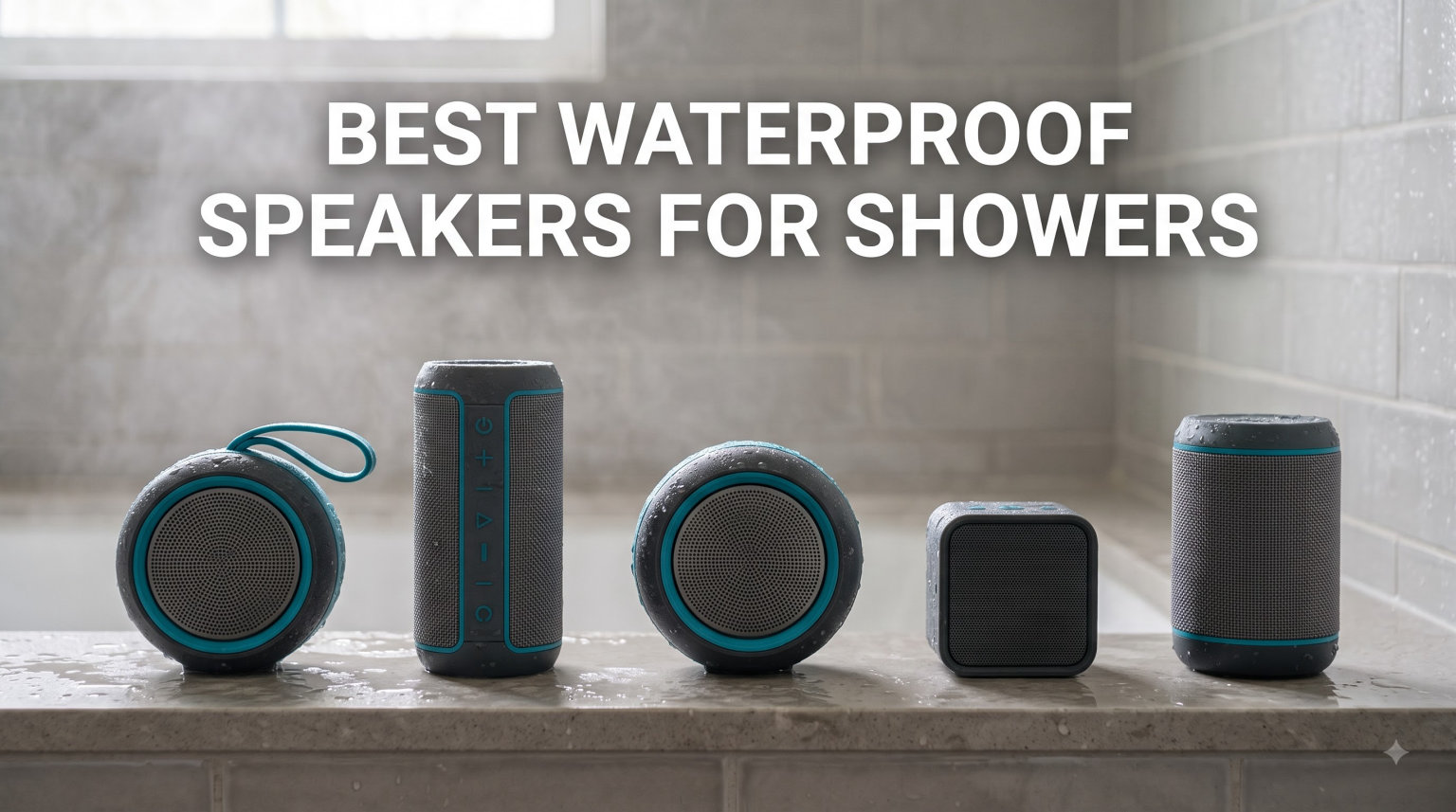 Best Waterproof Speakers for Showers