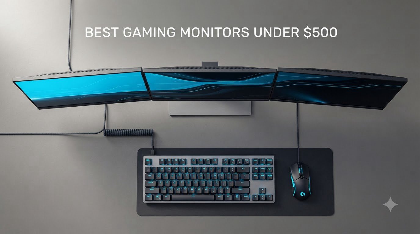 best gaming monitors under $500