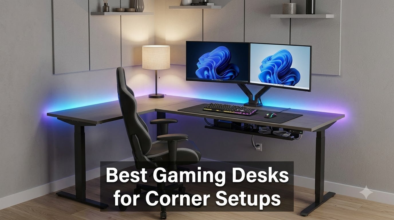 Best Gaming Desks for Corner Setups