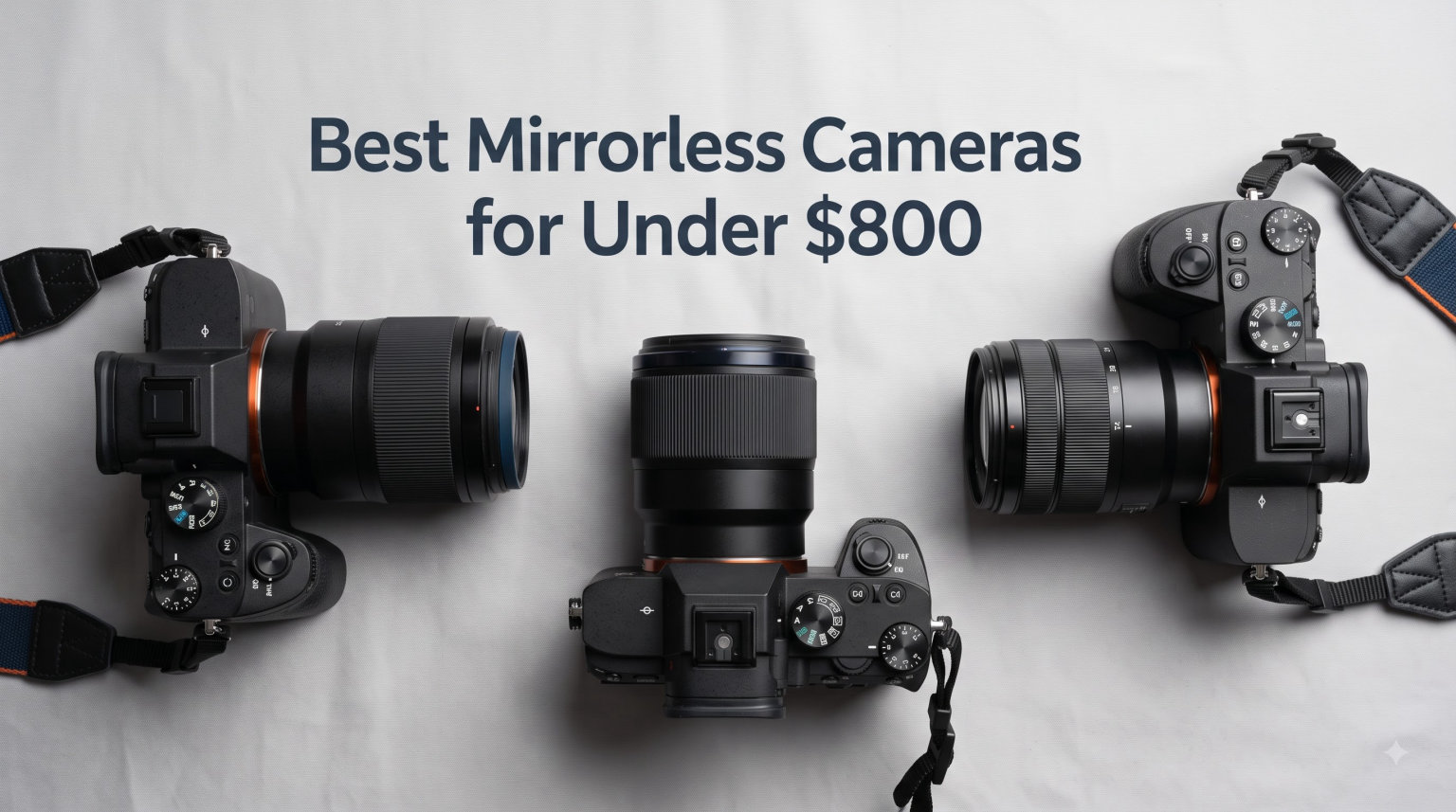 Best Mirrorless Cameras for Under $800