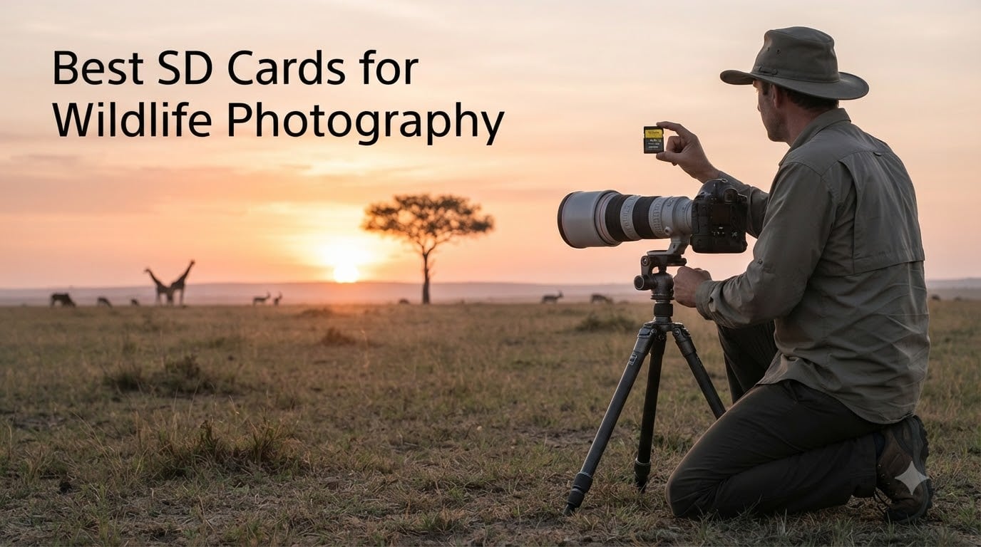 Best SD Cards for Wildlife Photography