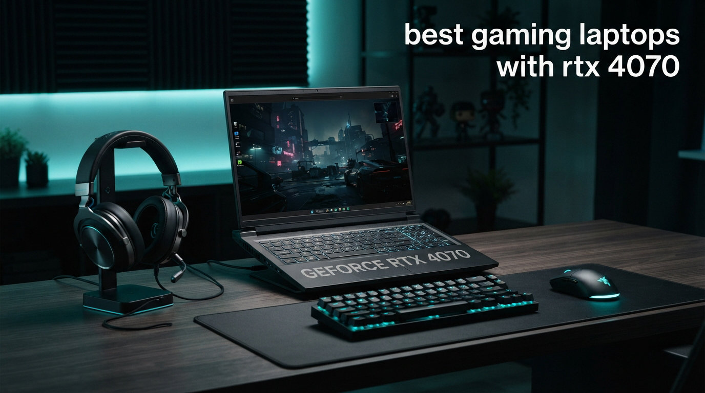 best gaming laptops with rtx 4070
