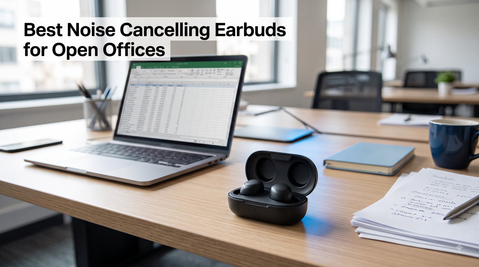 Best Noise Cancelling Earbuds for Open Offices