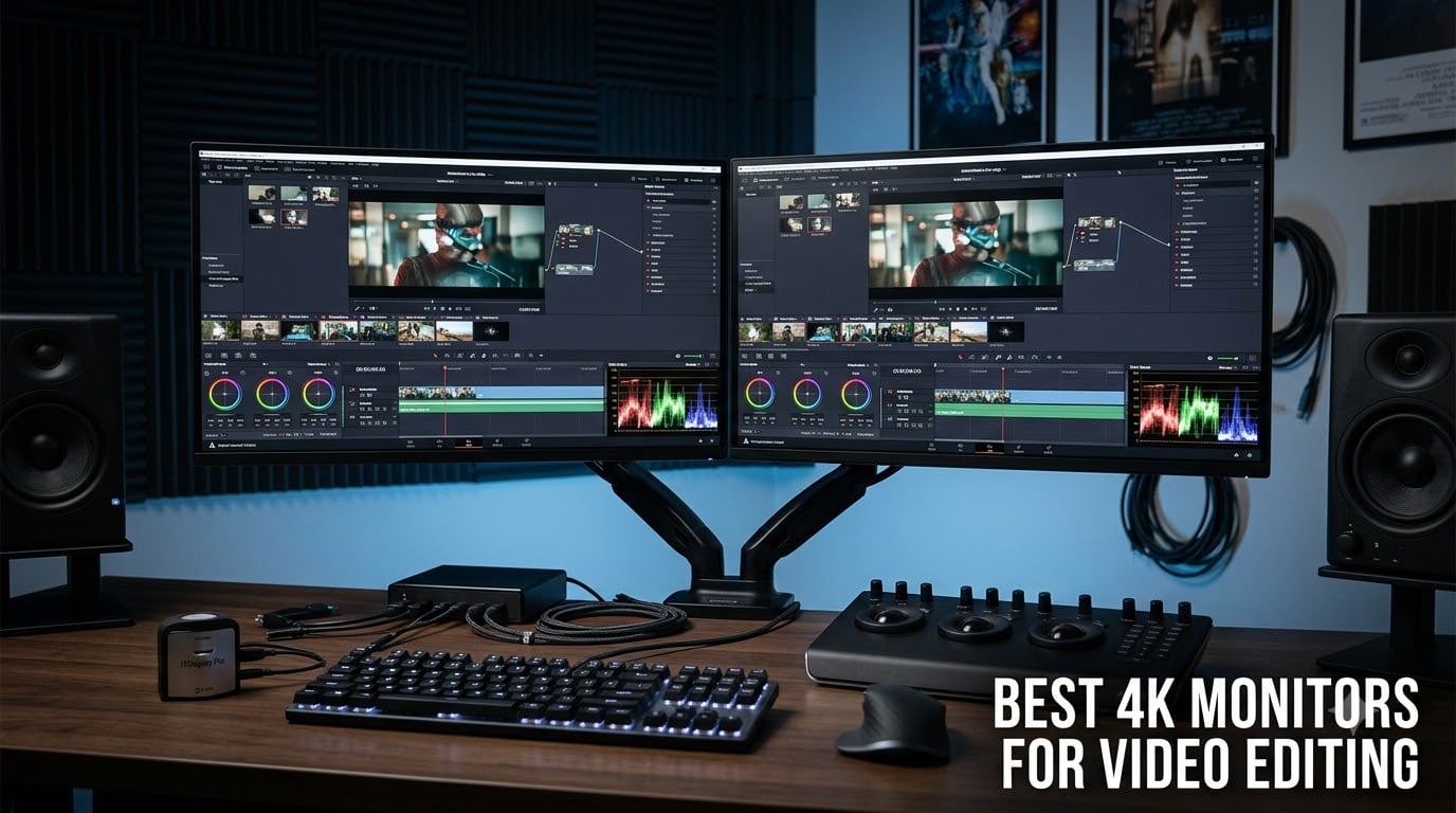 best 4k monitors for video editing