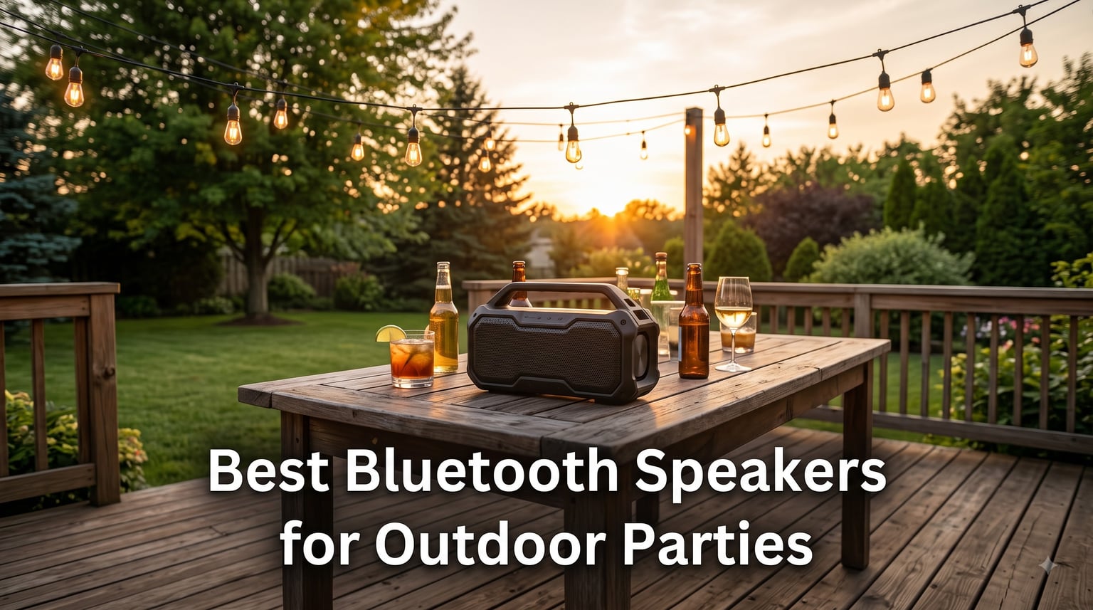 Best Bluetooth Speakers for Outdoor Parties