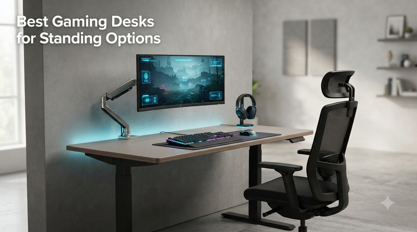 Best Gaming Desks for Standing Options