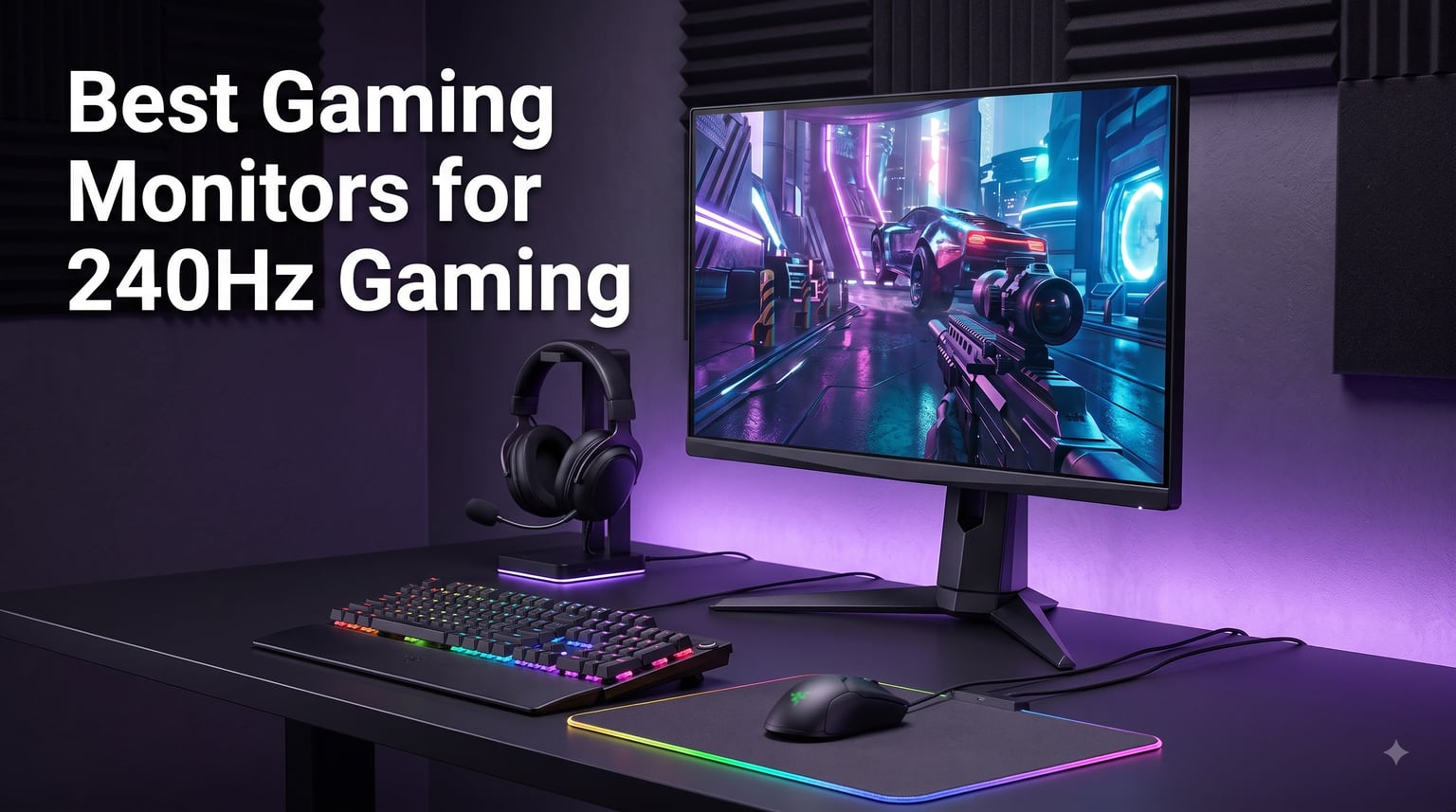 Best Gaming Monitors for 240Hz Gaming