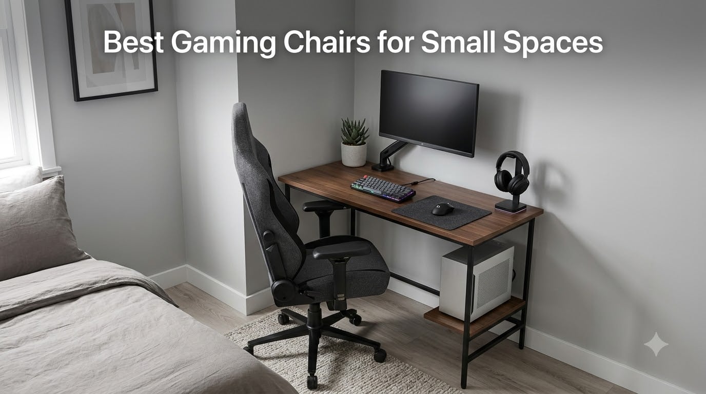 Best Gaming Chairs for Small Spaces