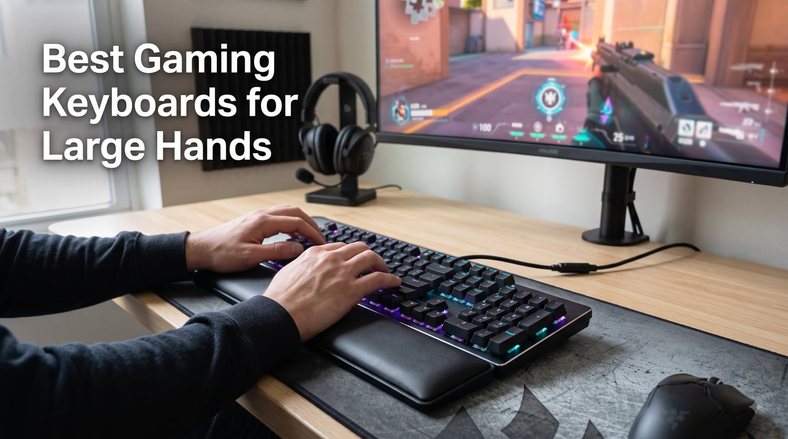 Best Gaming Keyboards for Large Hands