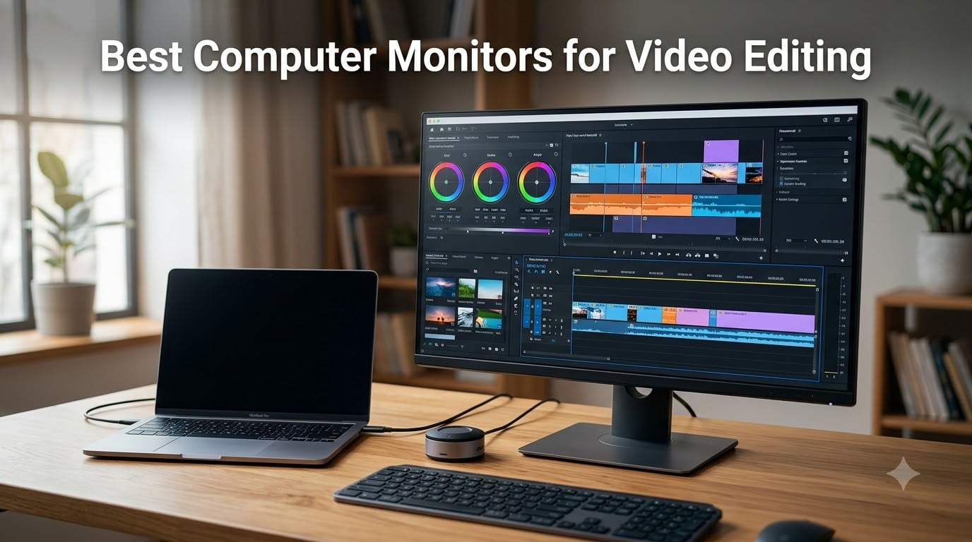 Best Computer Monitors for Video Editing