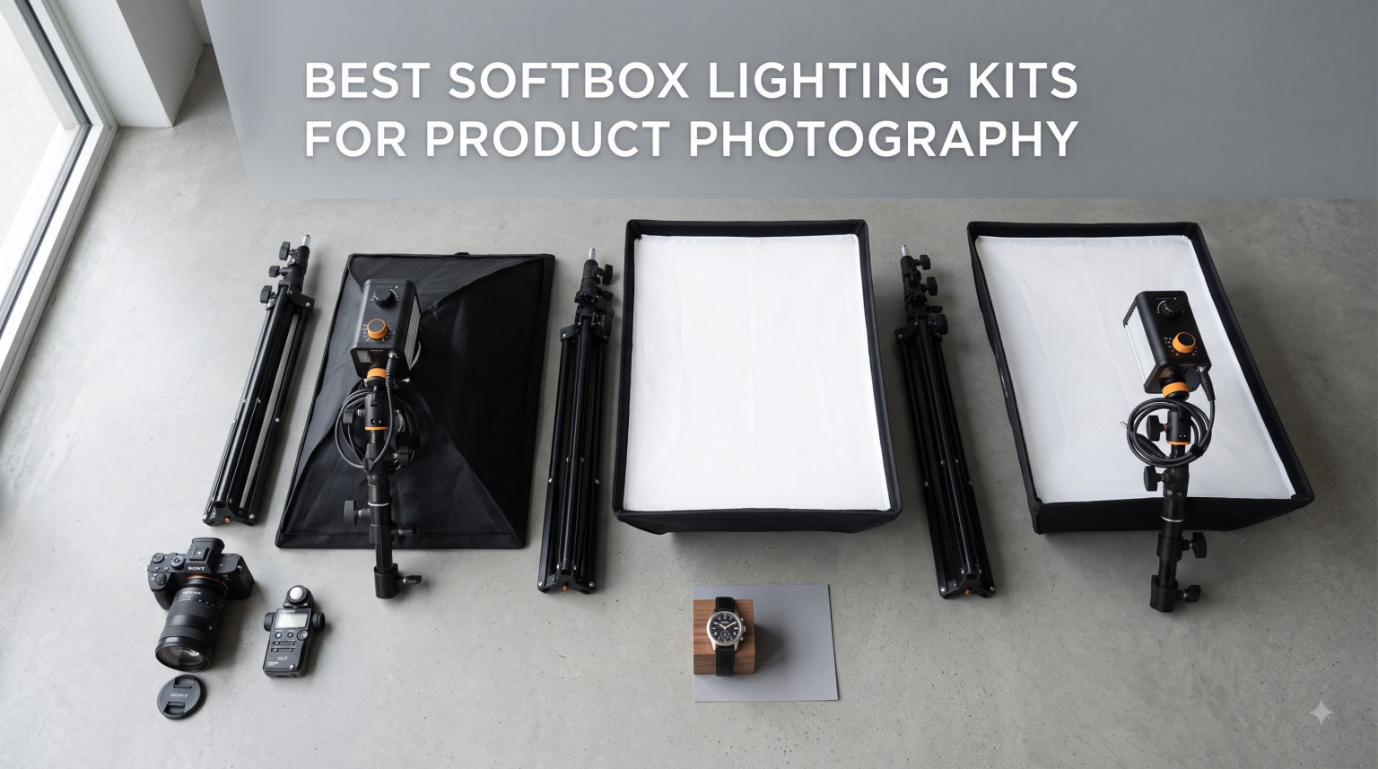 Best Softbox Lighting Kits for Product Photography