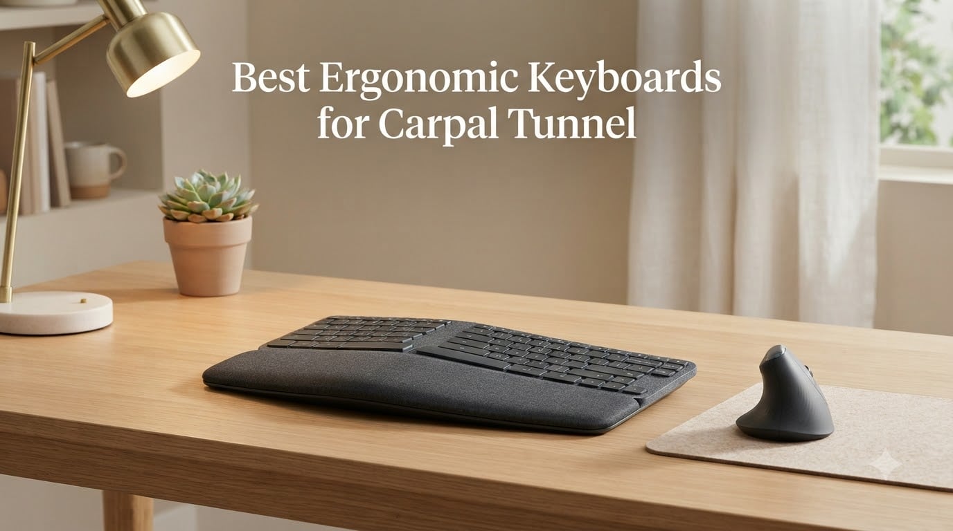 Best Ergonomic Keyboards for Carpal Tunnel