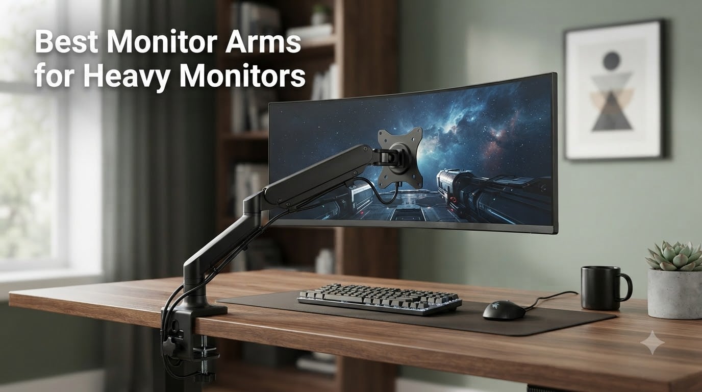 Best Monitor Arms for Heavy Monitors