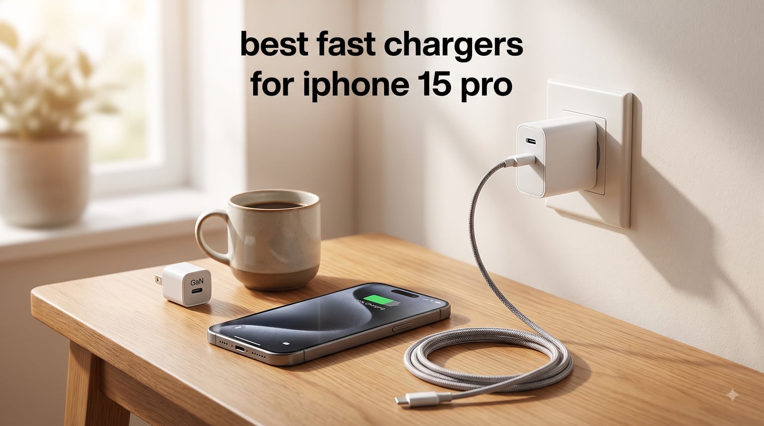 best fast chargers for iphone 15 pro