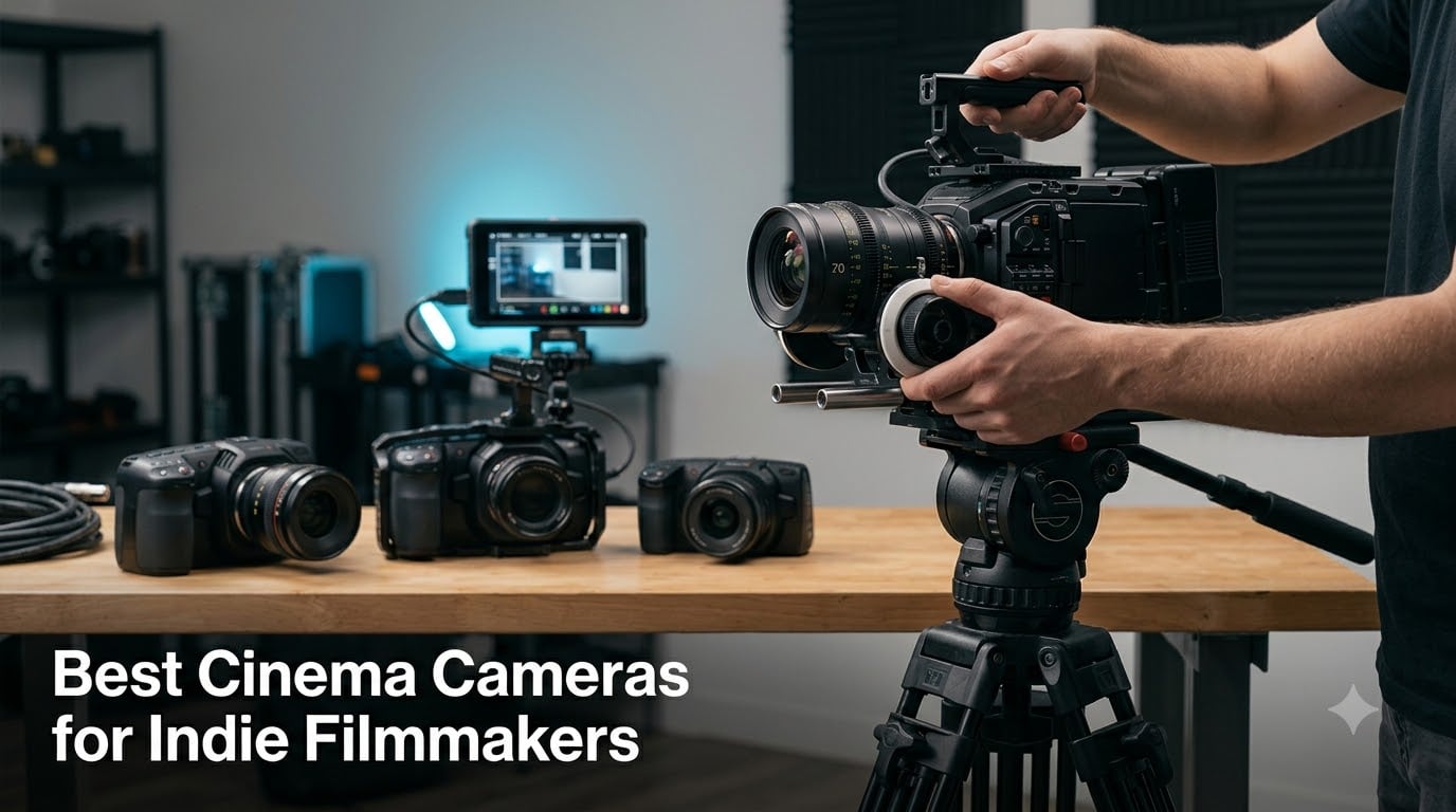 Best Cinema Cameras for Indie Filmmakers