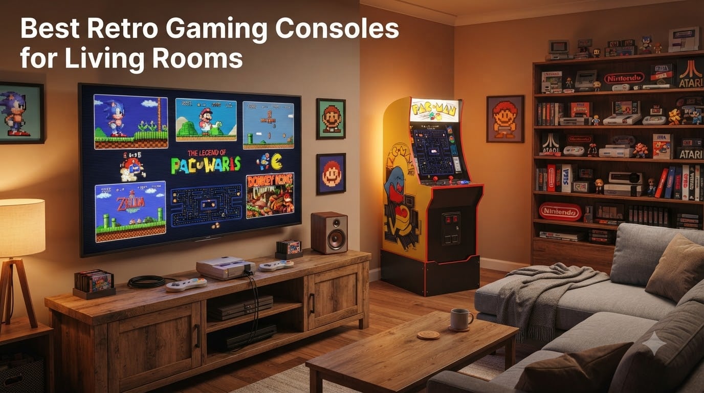 Best Retro Gaming Consoles for Living Rooms
