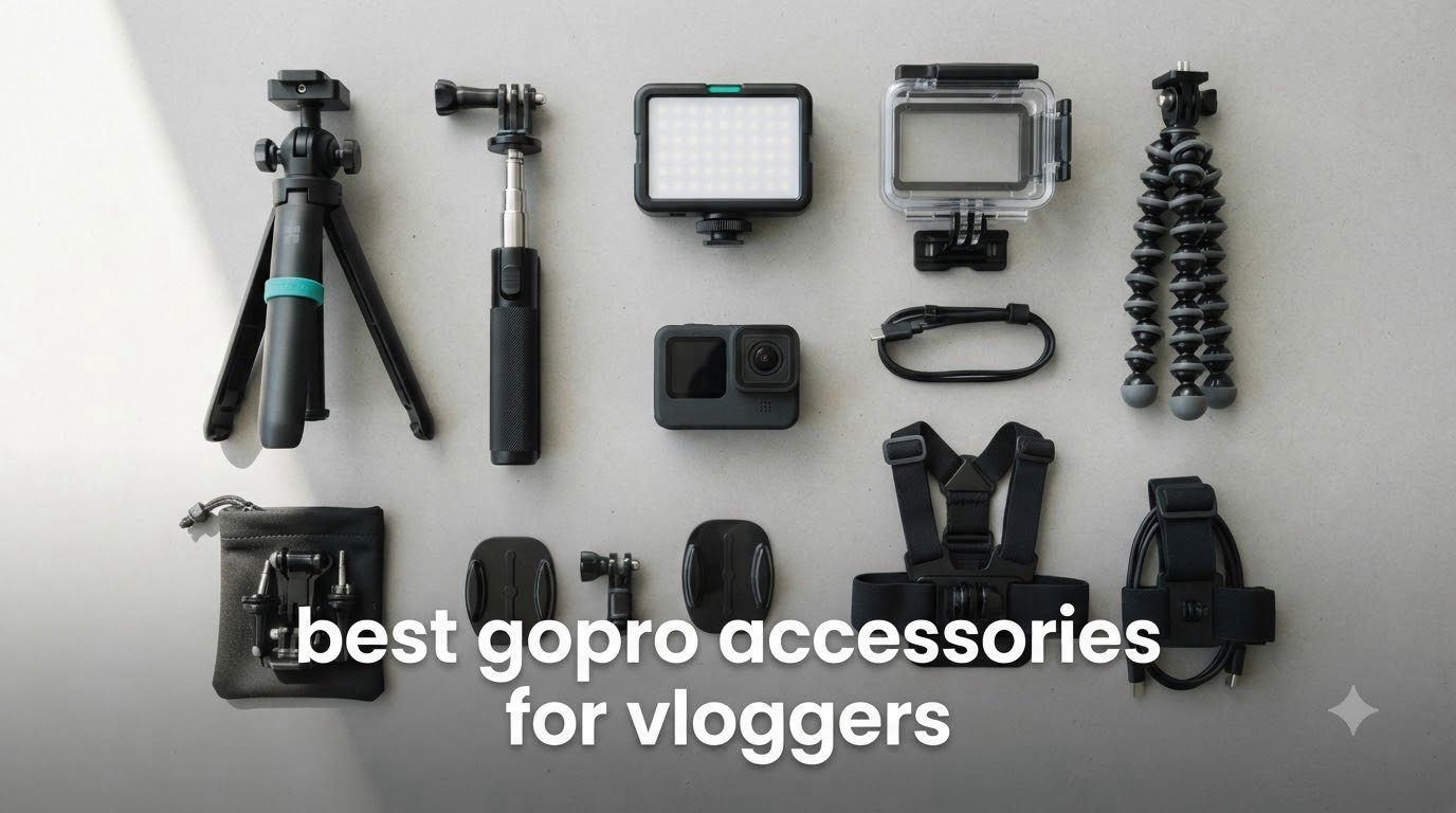 best gopro accessories for vloggers