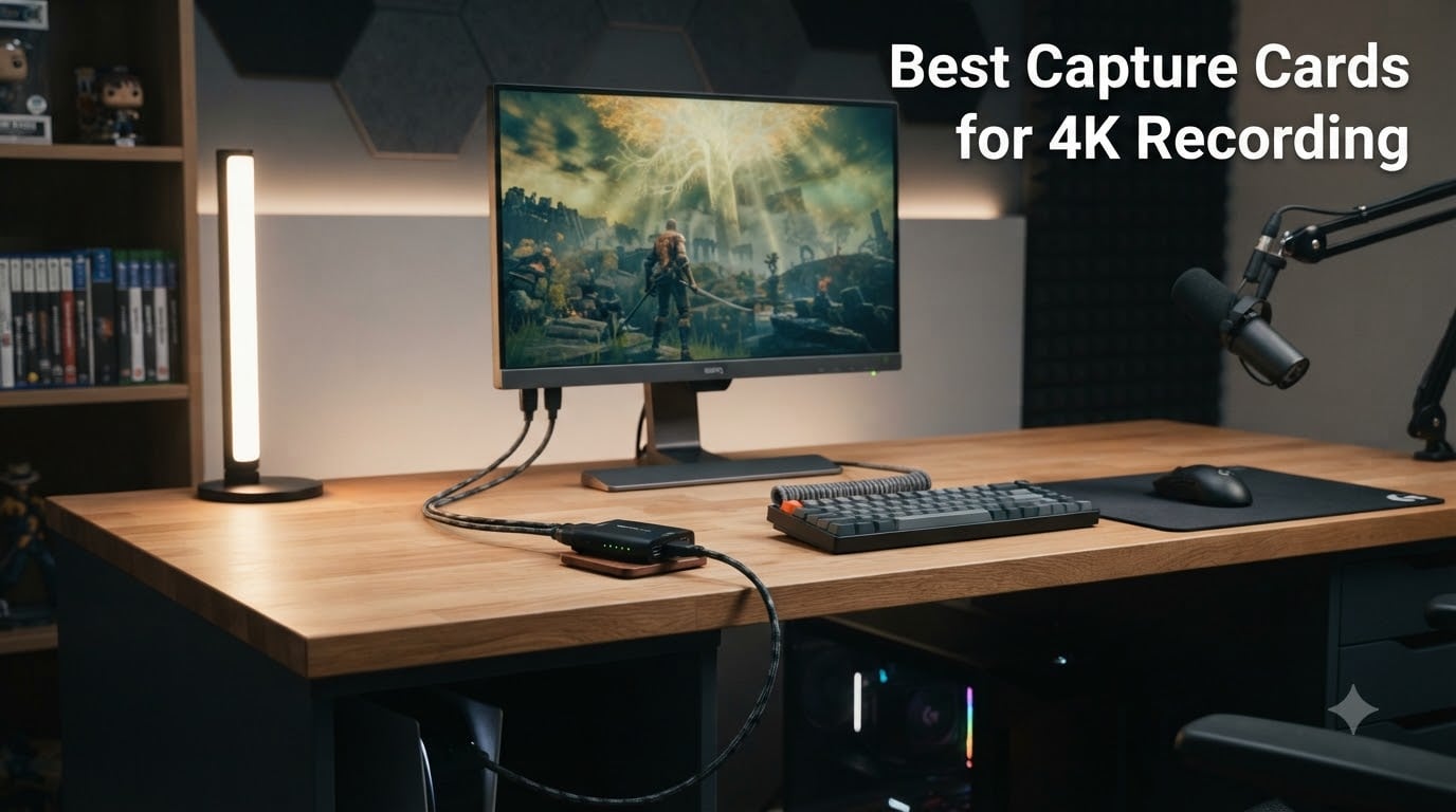 Best Capture Cards for 4K Recording