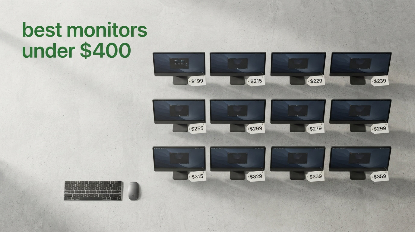best monitors under $400