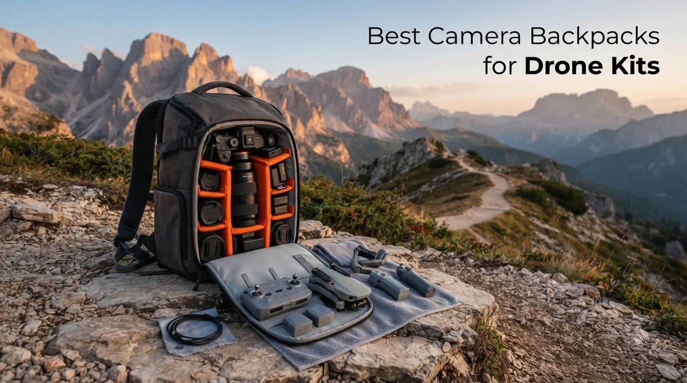 Best Camera Backpacks for Drone Kits
