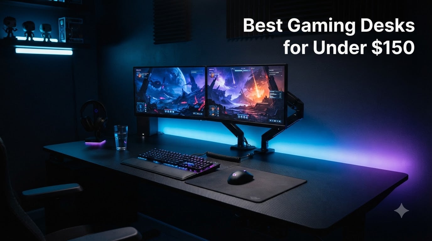 Best Gaming Desks for Under $150