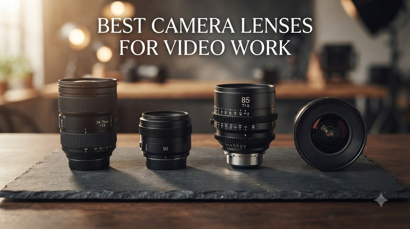 Best Camera Lenses for Video Work