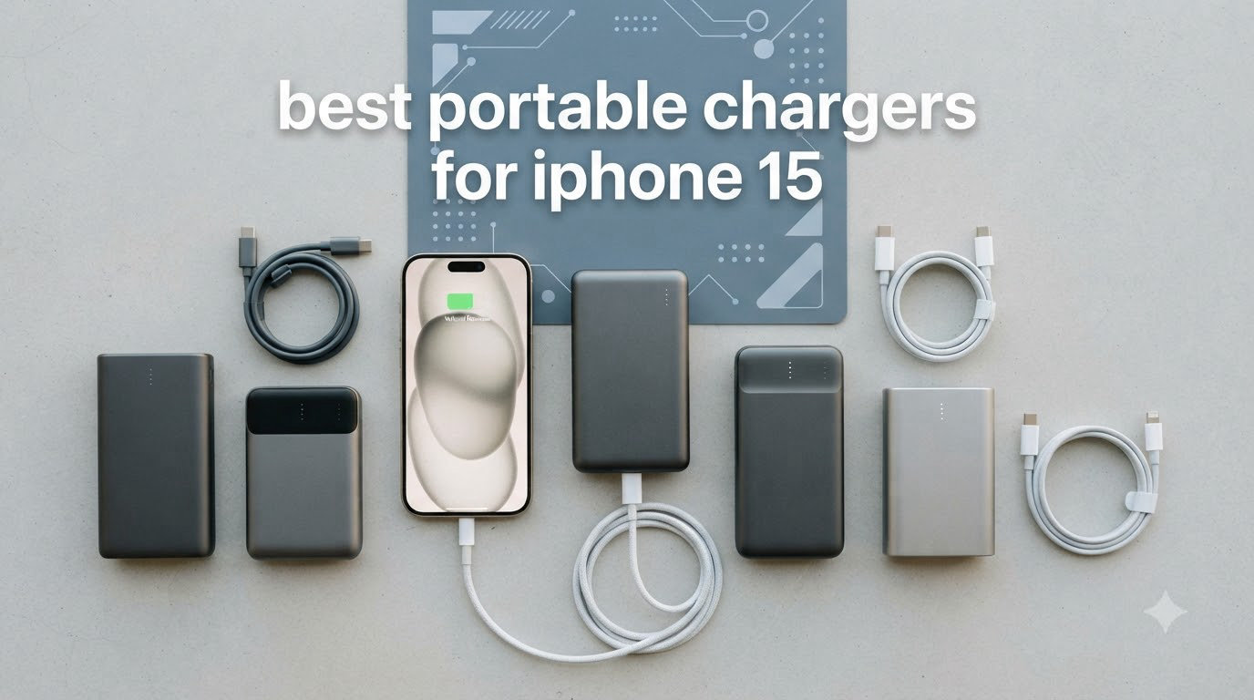 best portable chargers for iphone 15