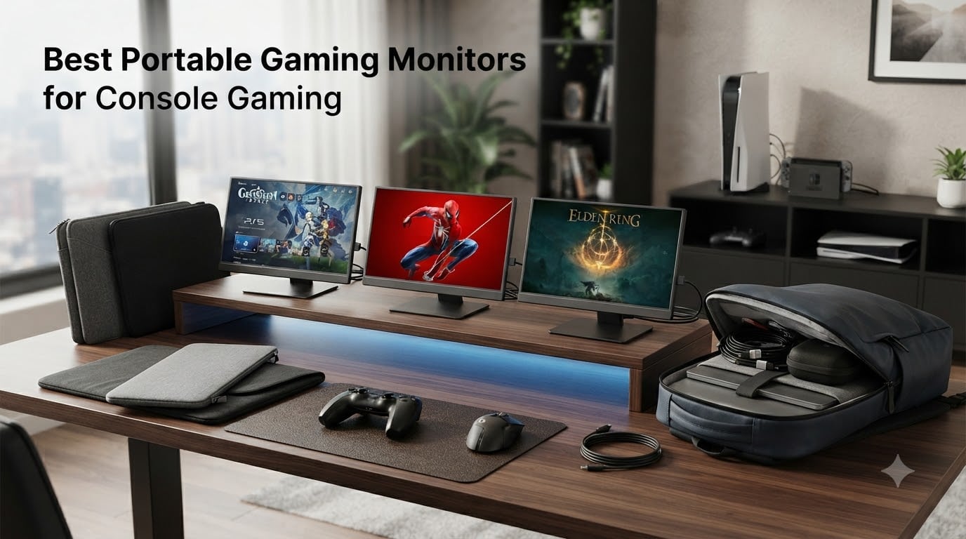 Best Portable Gaming Monitors for Console Gaming