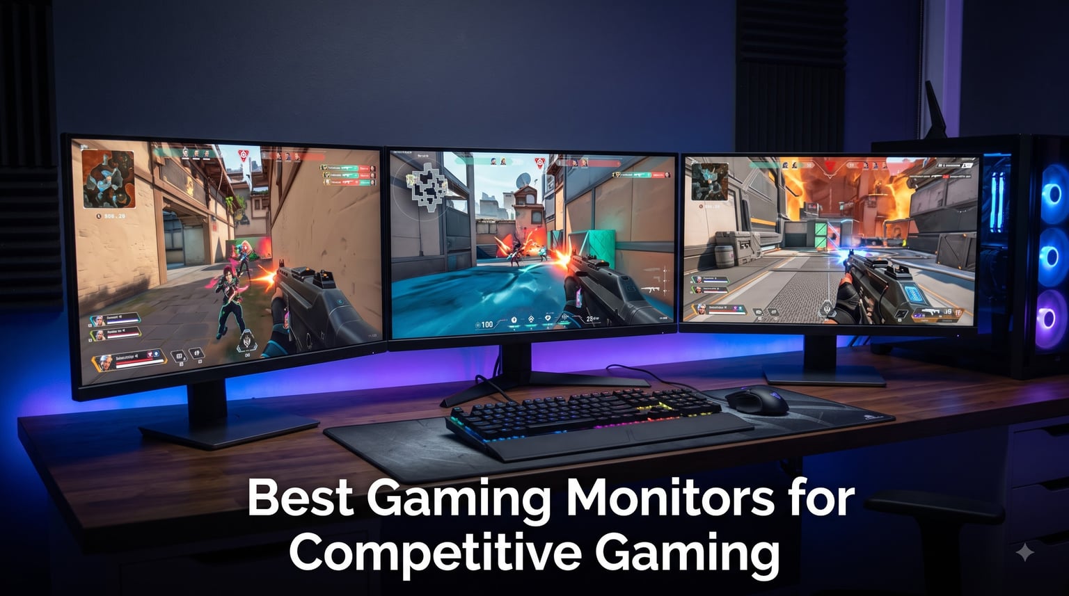 Best Gaming Monitors for Competitive Gaming