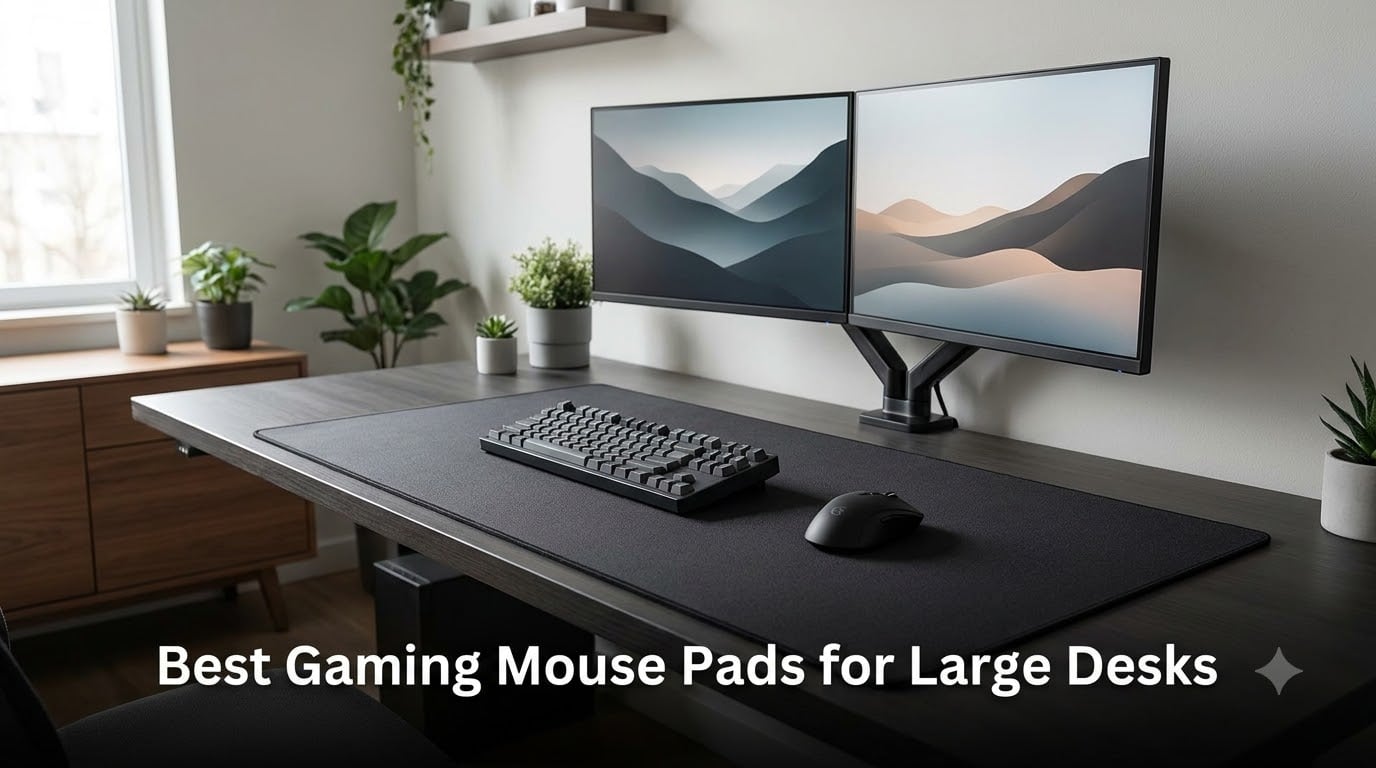 Best Gaming Mouse Pads for Large Desks