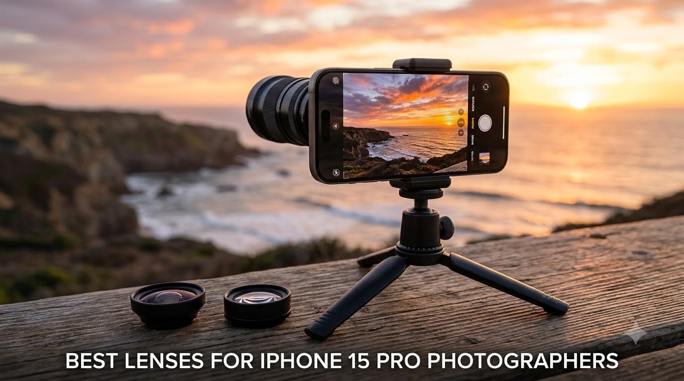 best lenses for iphone 15 pro photographers