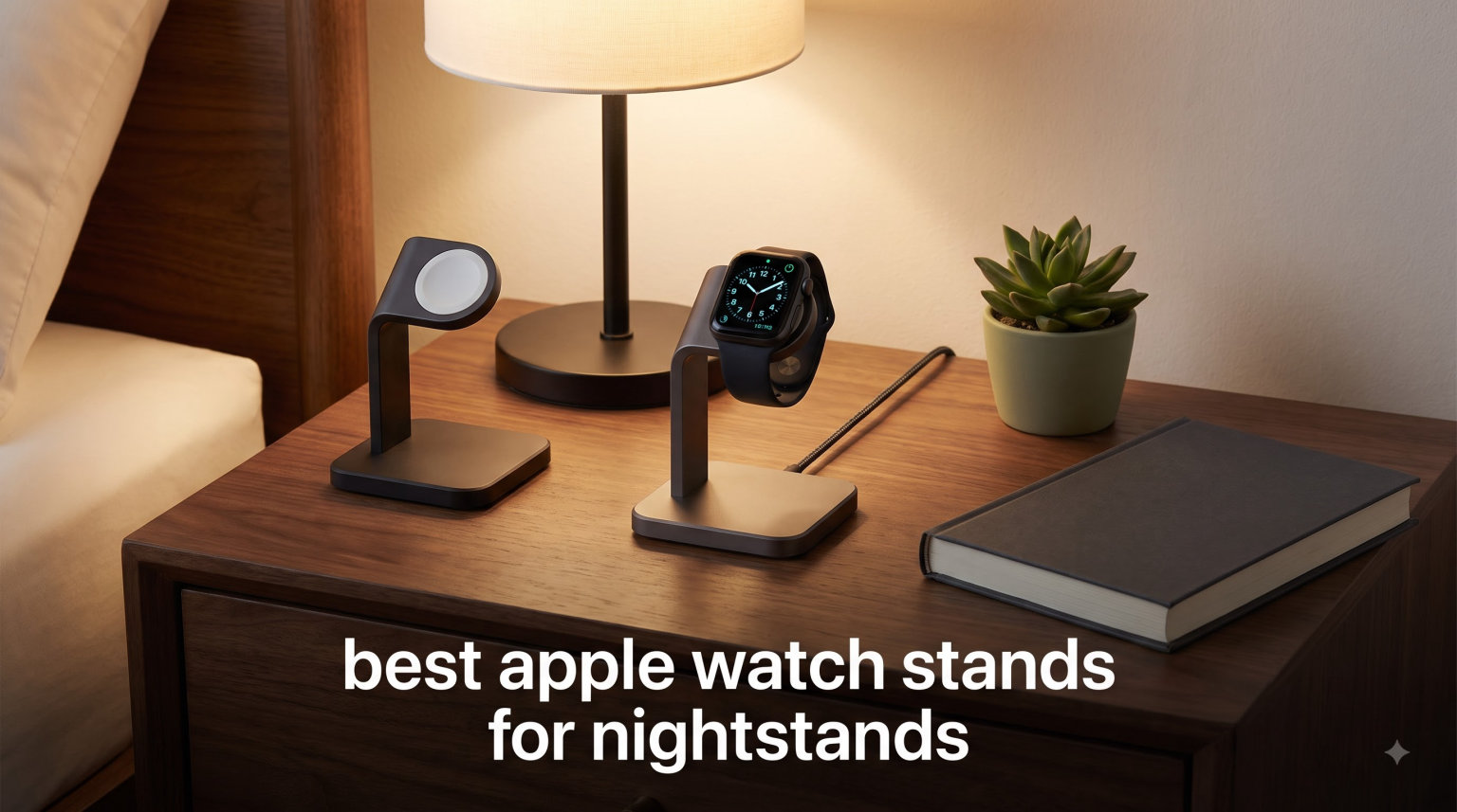 best apple watch stands for nightstands