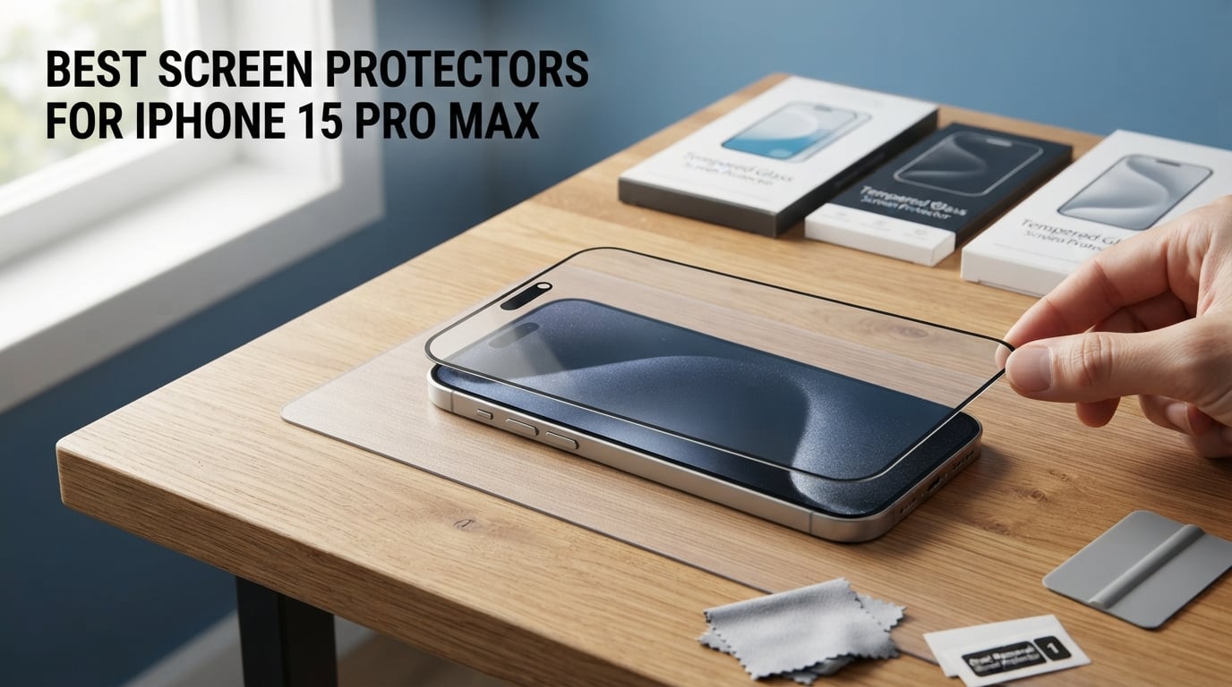 best screen protectors for iphone 15 pro max