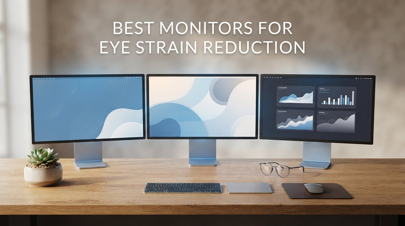 best monitors for eye strain reduction