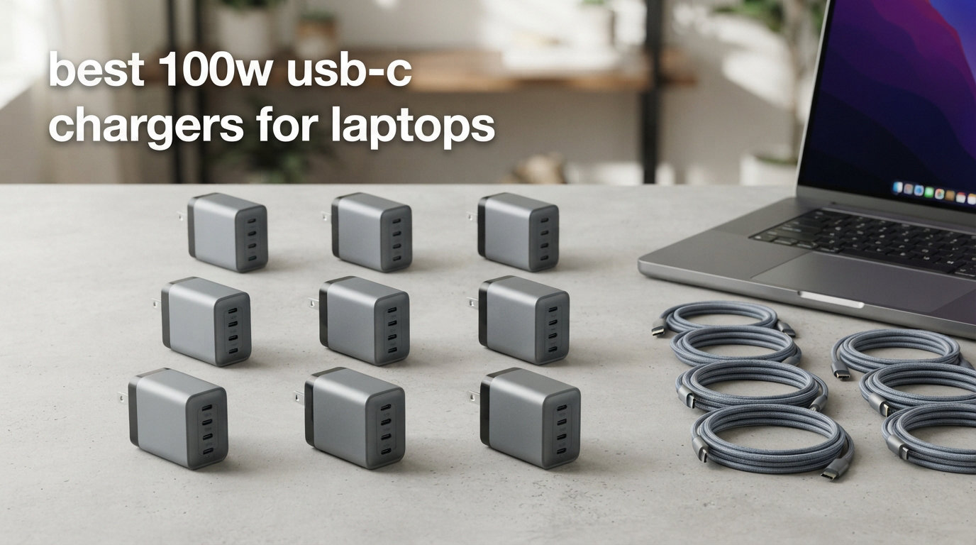 best 100w usb-c chargers for laptops